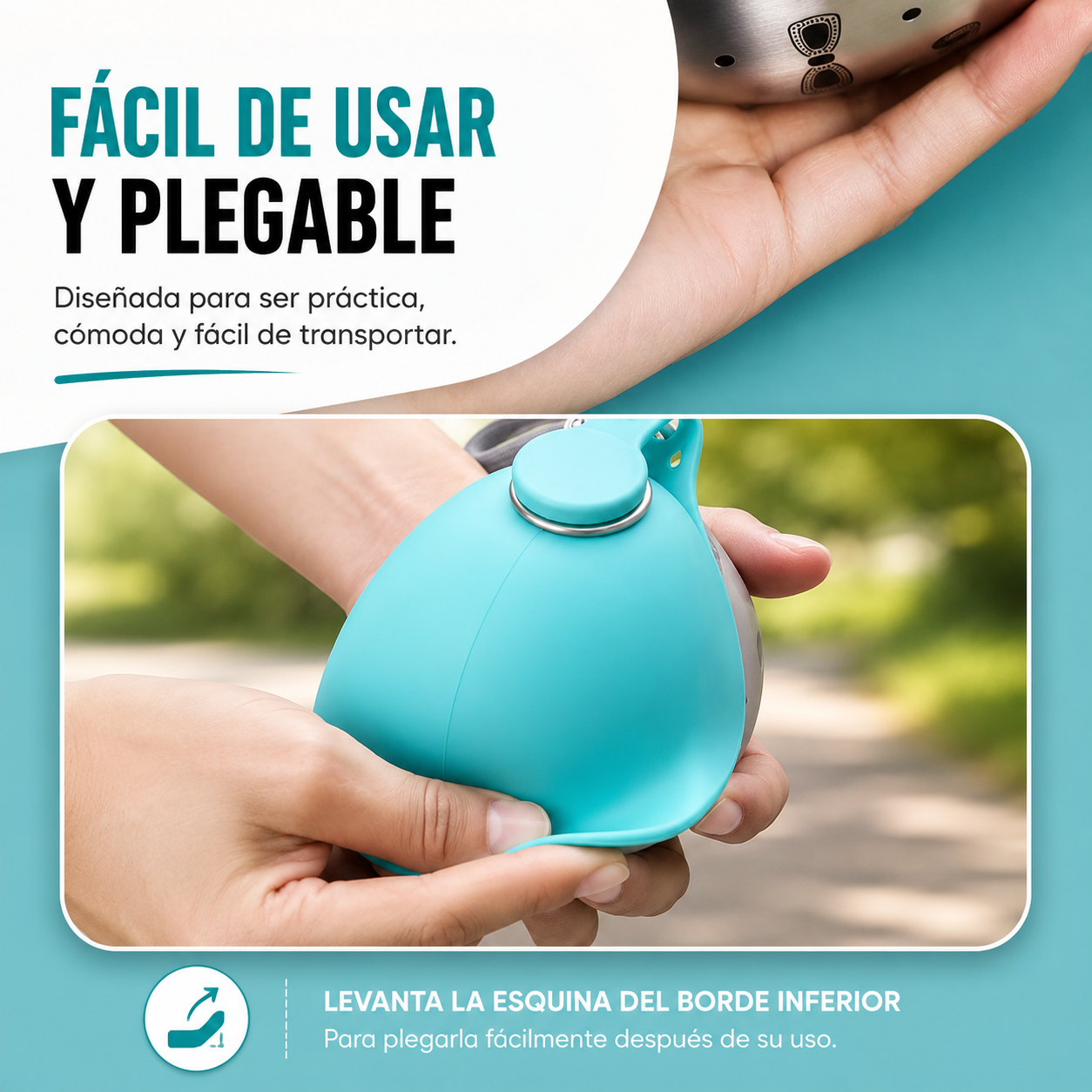 HydroBall™ | Botella de Agua Portátil para Perros y Gatos