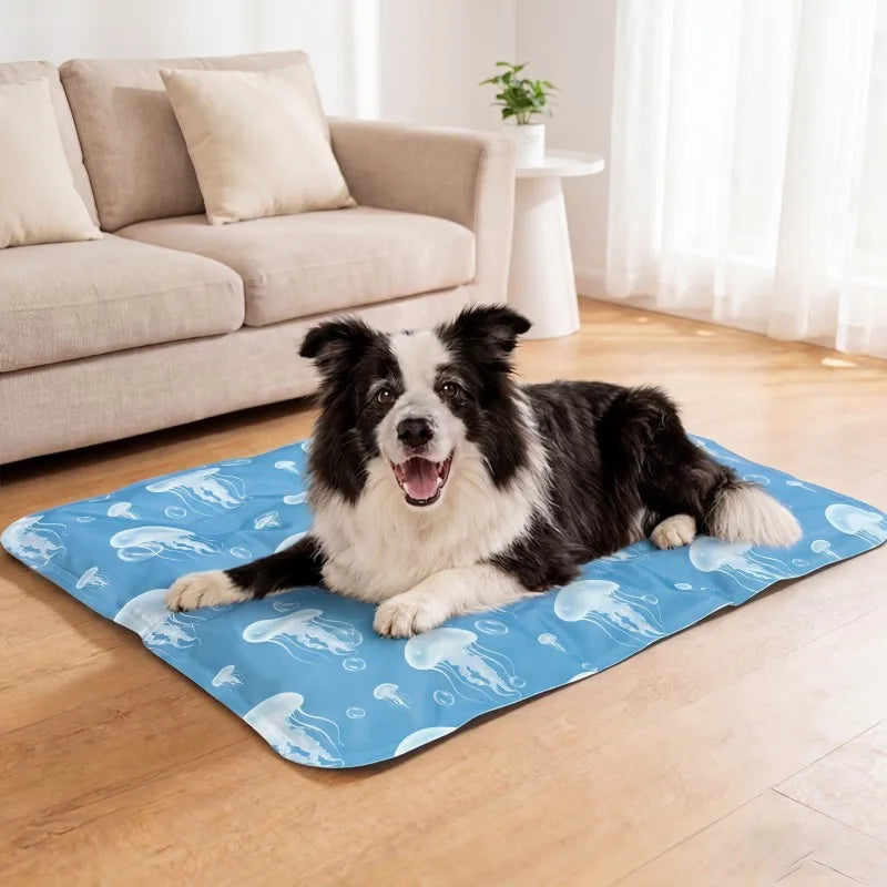 Alfombra Refrescante de Gel para Mascotas – Perros y Gatos
